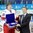 UFA, RUSSIA – DECEMBER 28: Czech Republic's Dmitrij Jaskin #20 receives the player of the game award from Sergey Stepanov, Member of the Bashkortostan sports ministry during preliminary round action at the 2013 IIHF Ice Hockey U20 World Championship. (Photo by Richard Wolowicz/HHOF-IIHF Images)